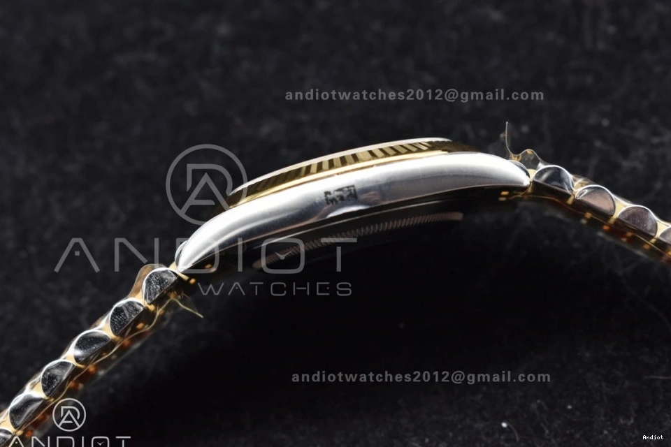 Bracelet DateJust Steel YG Dial on 1:1 YG 904L 126333 41 Stick SS VR3235 Jubilee Edition Clean Best 0307